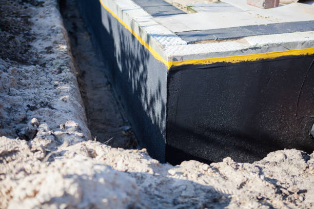 Professional Exterior Waterproofing technician working in Roanoke, AL